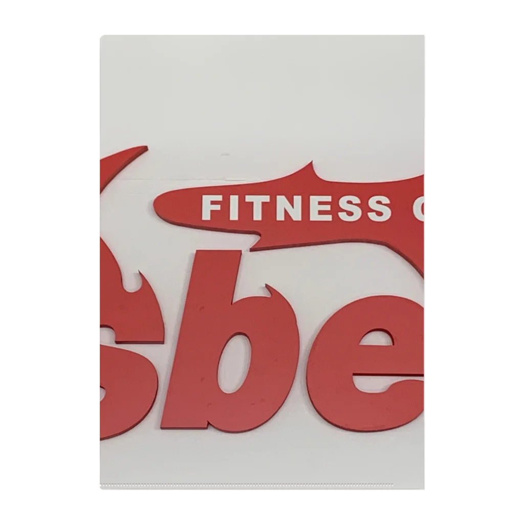 Ysbee FITNESS GYMのYsbee  FITNESS GYM Clear File Folder
