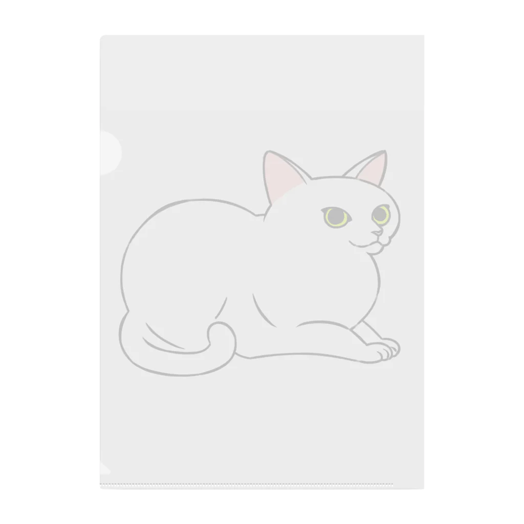 ねこの巣の猫 Clear File Folder