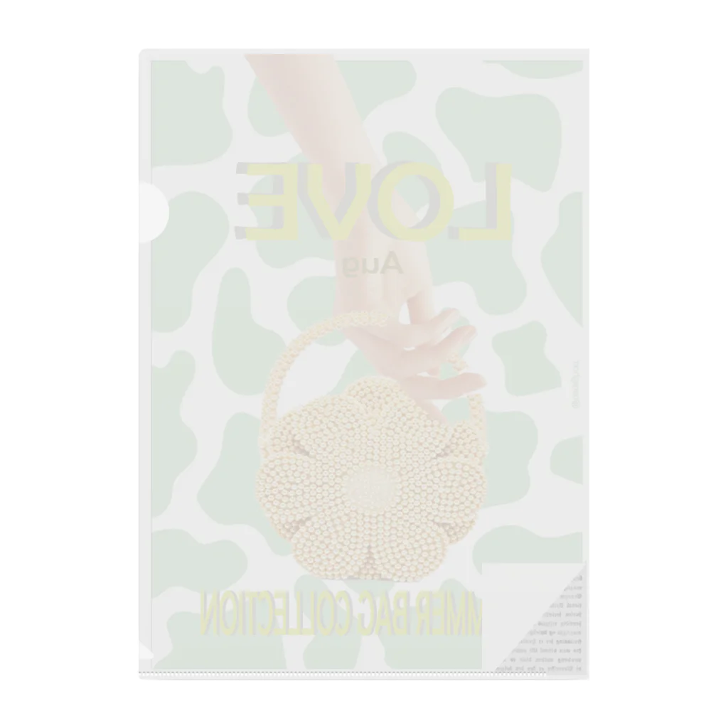 LOVEのSUMMER BAG COLLECTION Clear File Folder