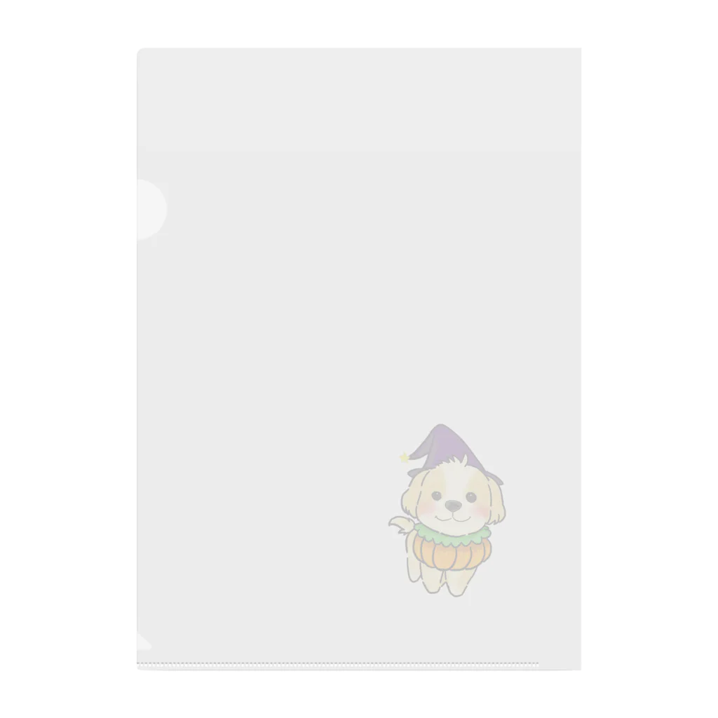 Link0723のマルプーちゃん　ハロウィーンスタイル！ Clear File Folder