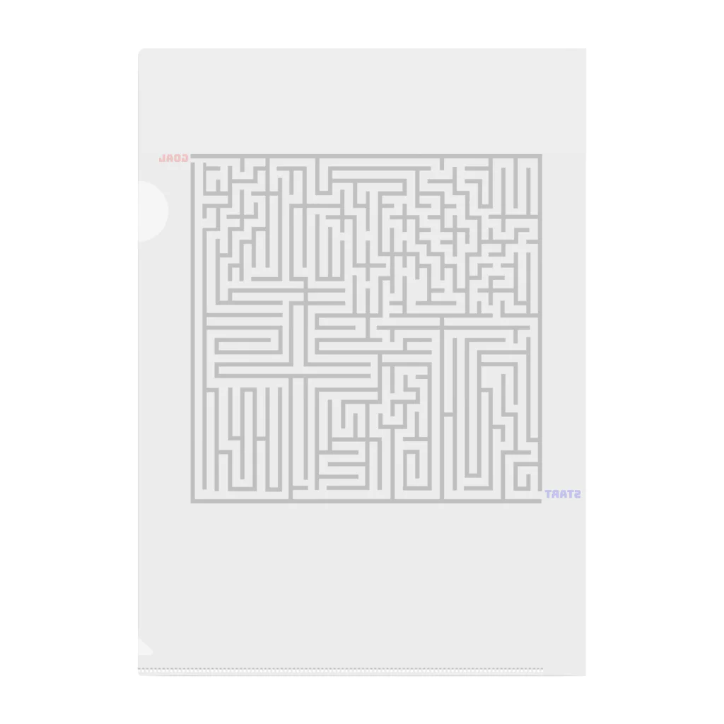 いせだまや（CreatiVe & DeSign）のMaze（絆） Clear File Folder