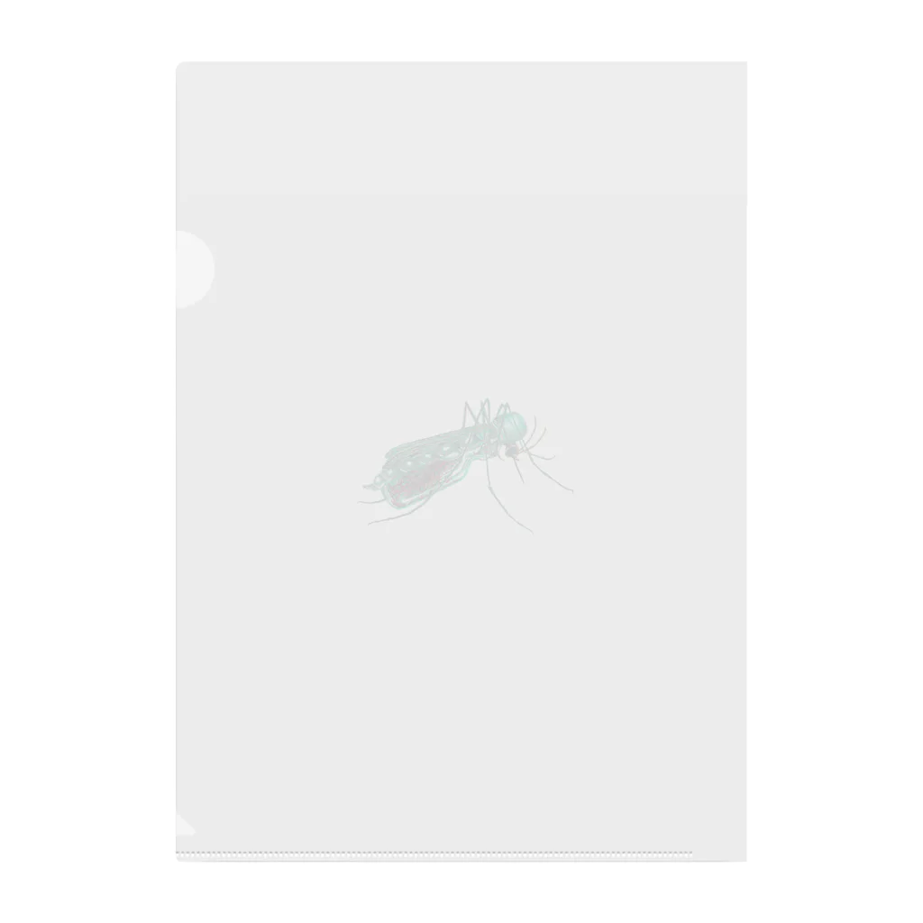 Canvasのラムネ蚊 クリアファイル