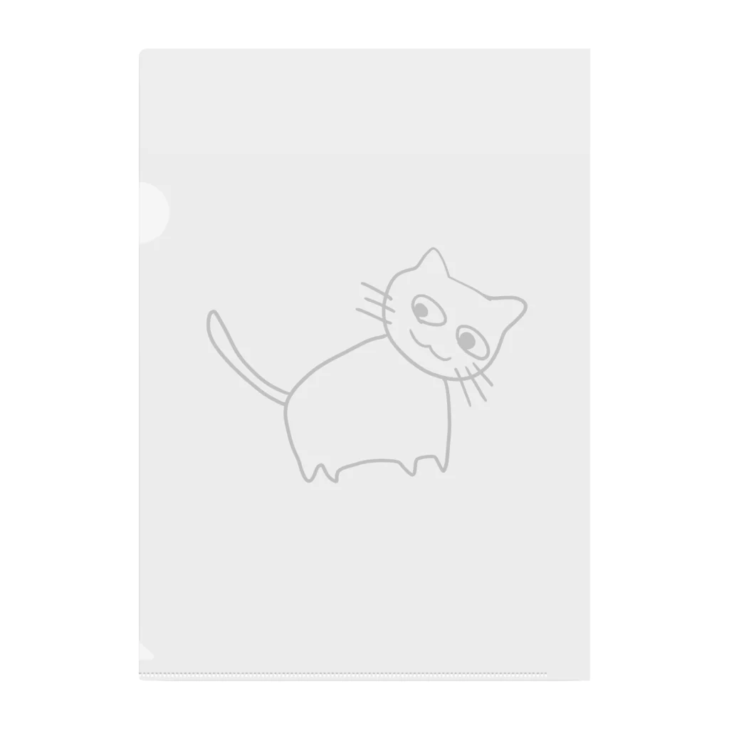 カスミのかわいい猫 Clear File Folder