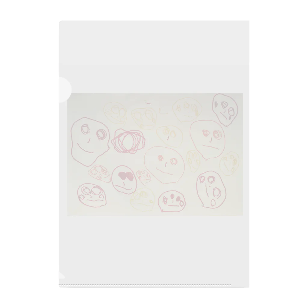 スビズンラ店の「十人十色」ぷりみちぶわーくすVol.3 Clear File Folder