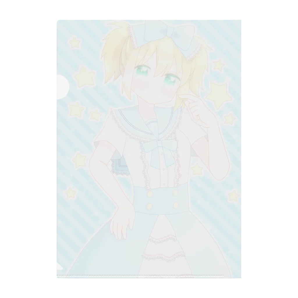 かわいいもののおみせ　いそぎんちゃくの⭐️ Clear File Folder