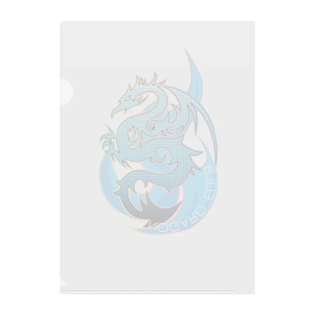 Ａ’ｚｗｏｒｋＳのBLUE DRAGON Clear File Folder