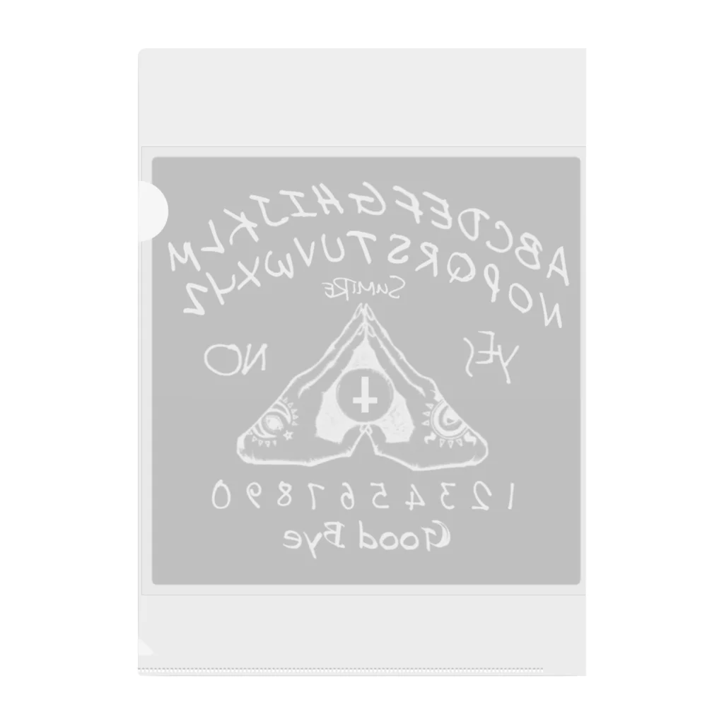 SumiReのウィジャボード　Ouija　黒 Clear File Folder