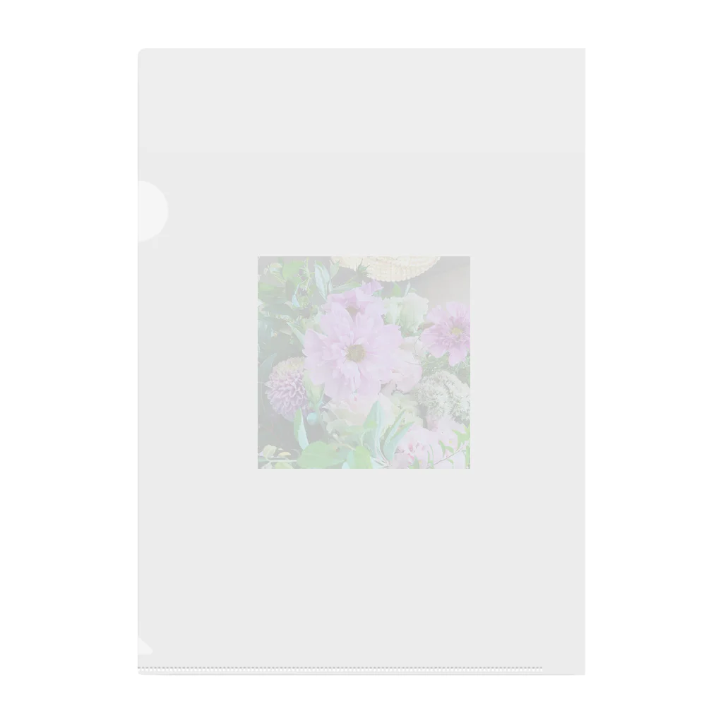 Blooming-Camelliaのどんな１日も開花する♡let's LOVE＆JOY❣️ Clear File Folder