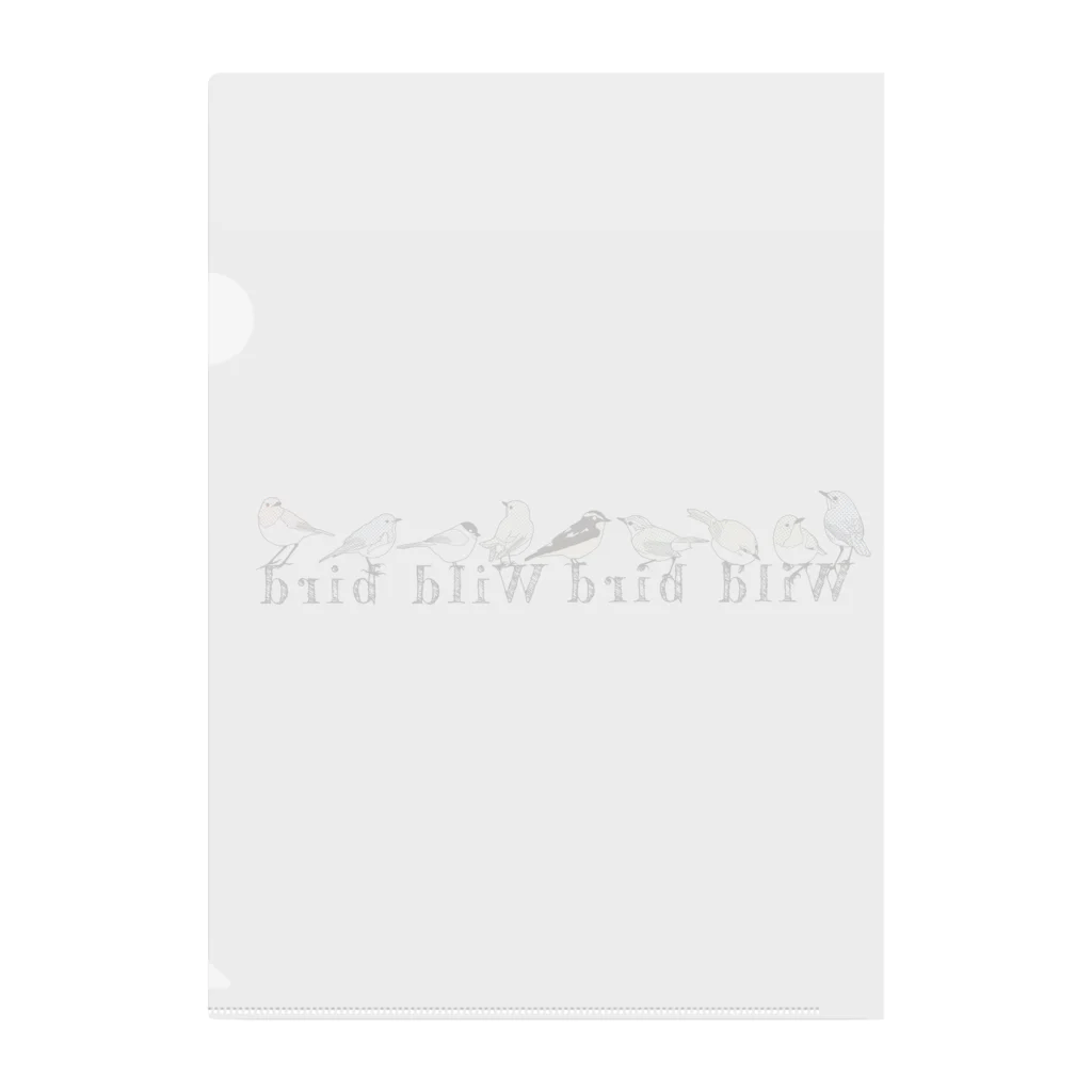 Drecome_Designの野鳥 Clear File Folder