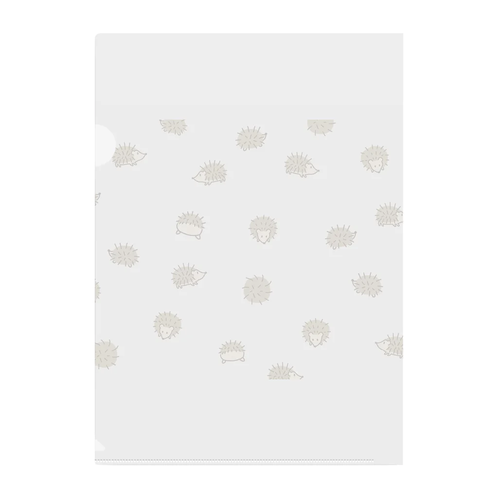 SHOP ベアたんのはりねず.com Clear File Folder