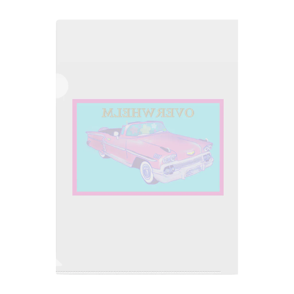  #KawaiiのCAR pink クリアファイル