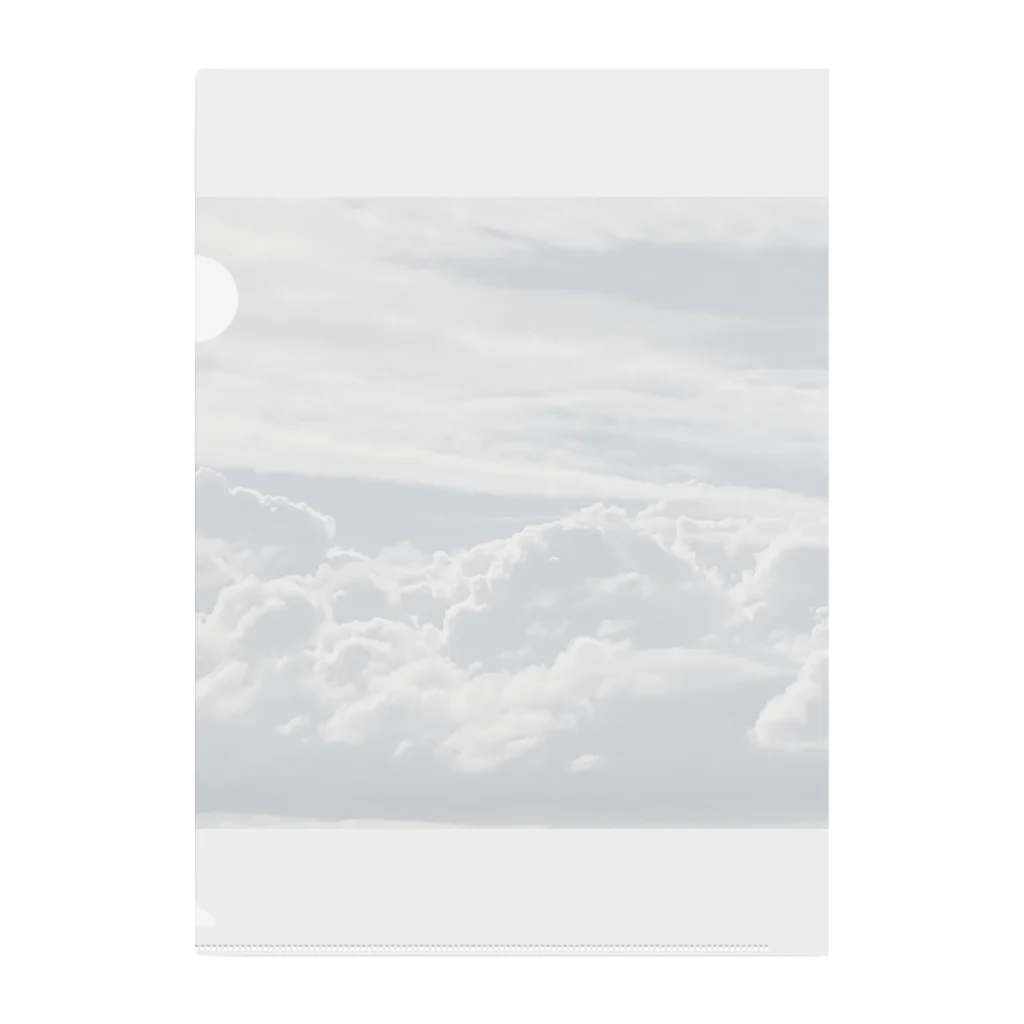 天使のいる街の雨が止んだ秋の空 Clear File Folder