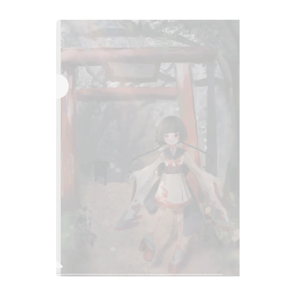 ちびしょっぷの絲のクリアファイル Clear File Folder