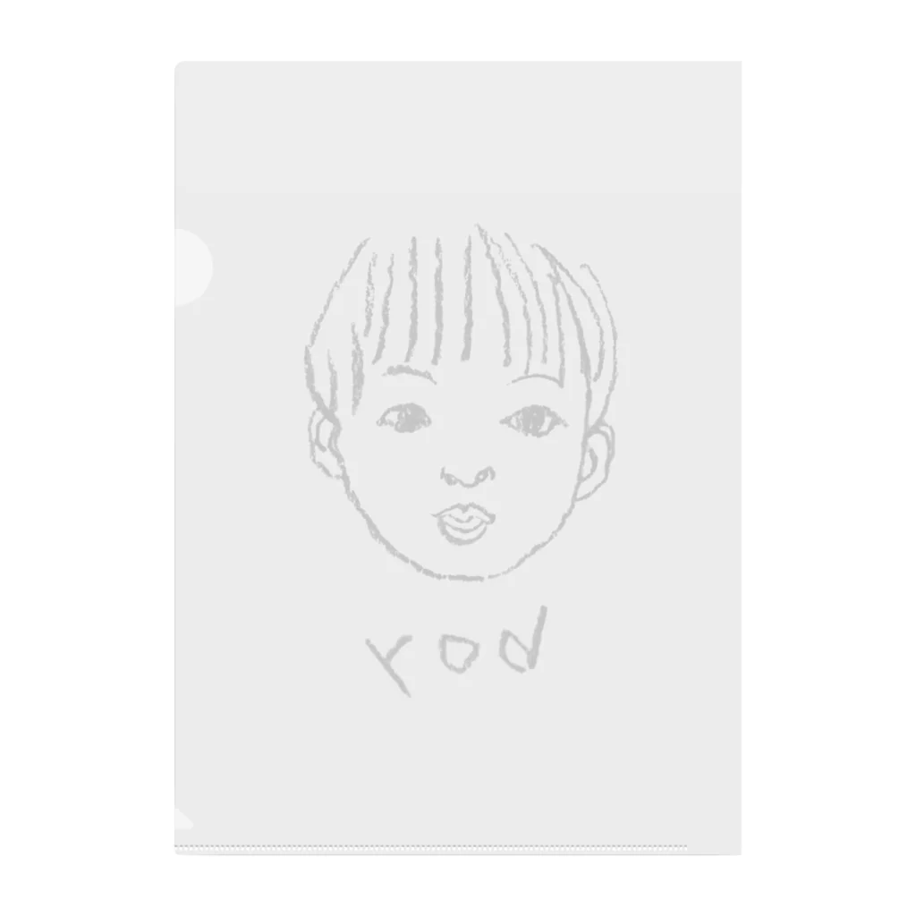 イラストレーター 山口みれいのboy Clear File Folder