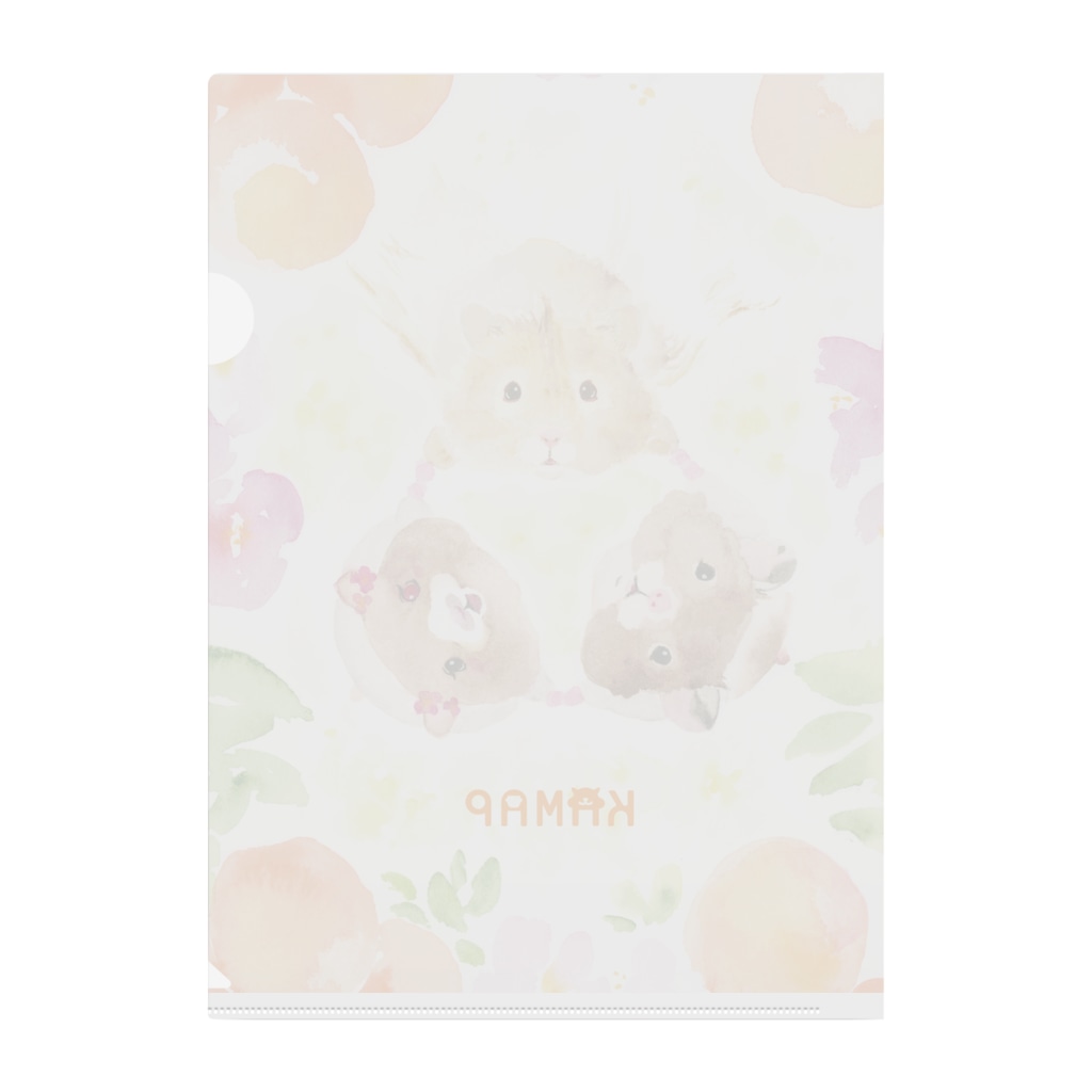 KAMAP ＆ Ricaの【KAMAP】杏トリオ Clear File Folder