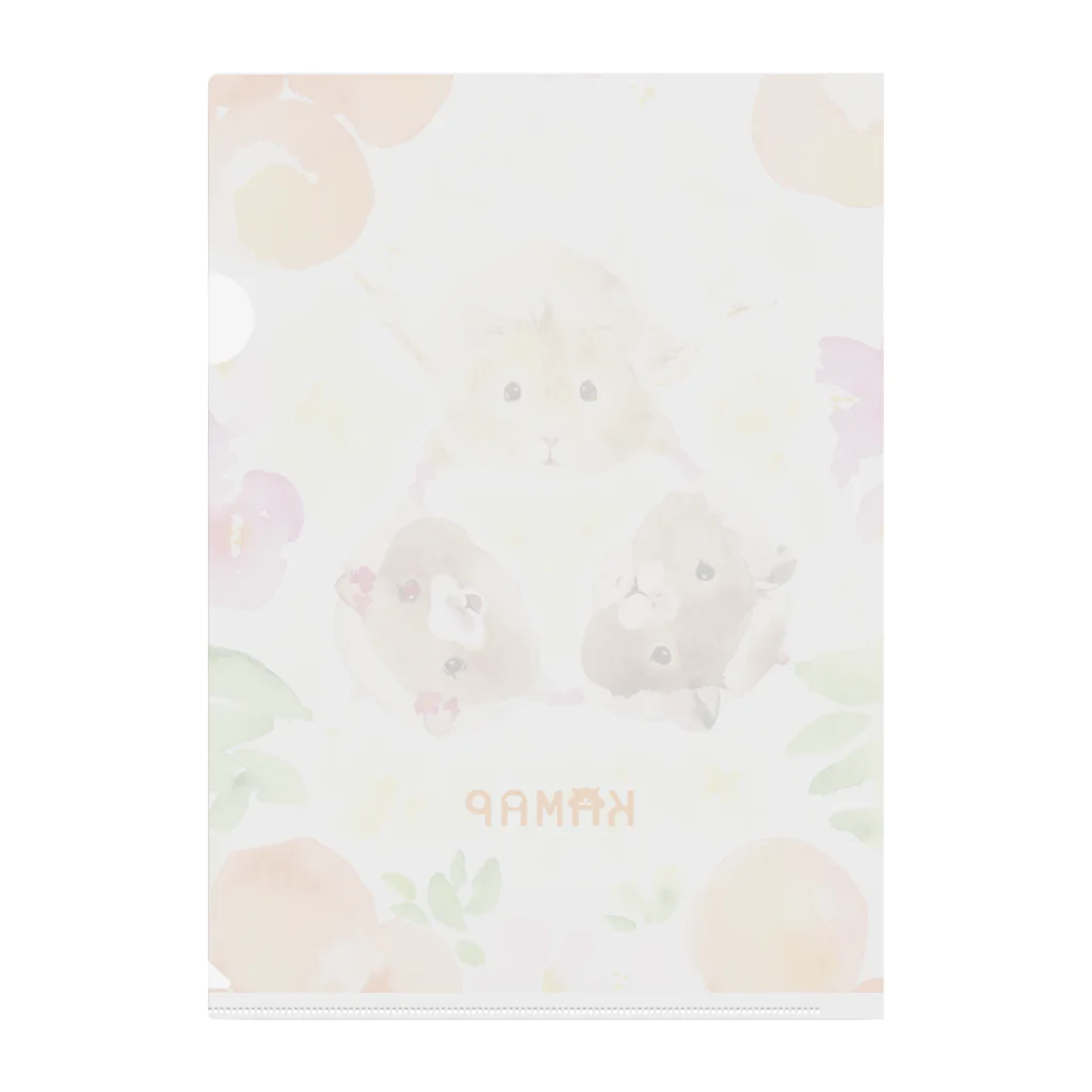 KAMAP ＆ Ricaの【KAMAP】杏トリオ Clear File Folder