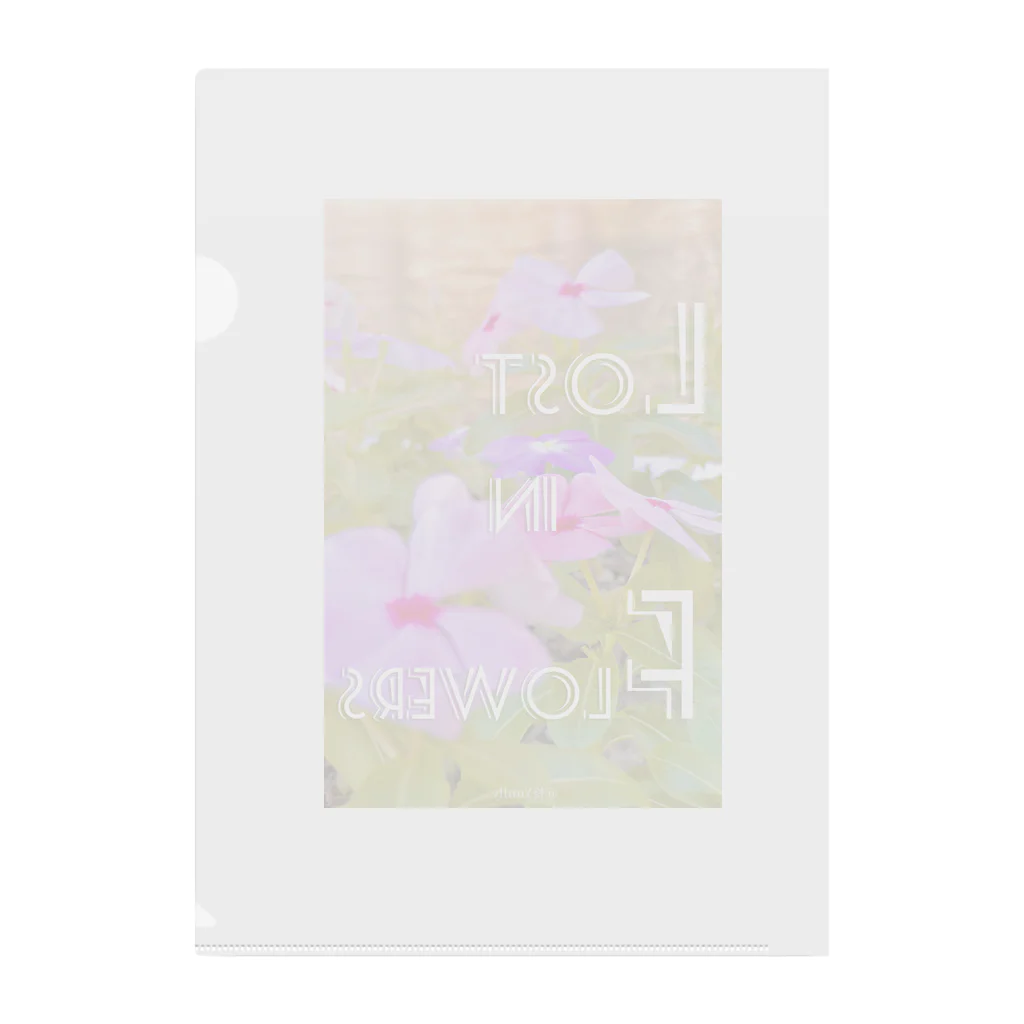 ┈︎ヒイラギ ┈︎のLost in Flowers. Clear File Folder