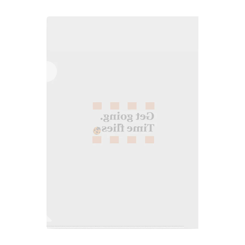 ホームタウンスター　Hometown Star のテントウムシピリオド（オレンジ）　Orange Ladybird Clear File Folder