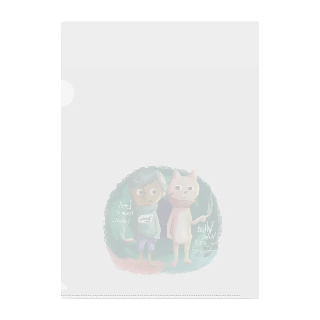 しょっぷトミィの黒い貴公子トミィくん Clear File Folder