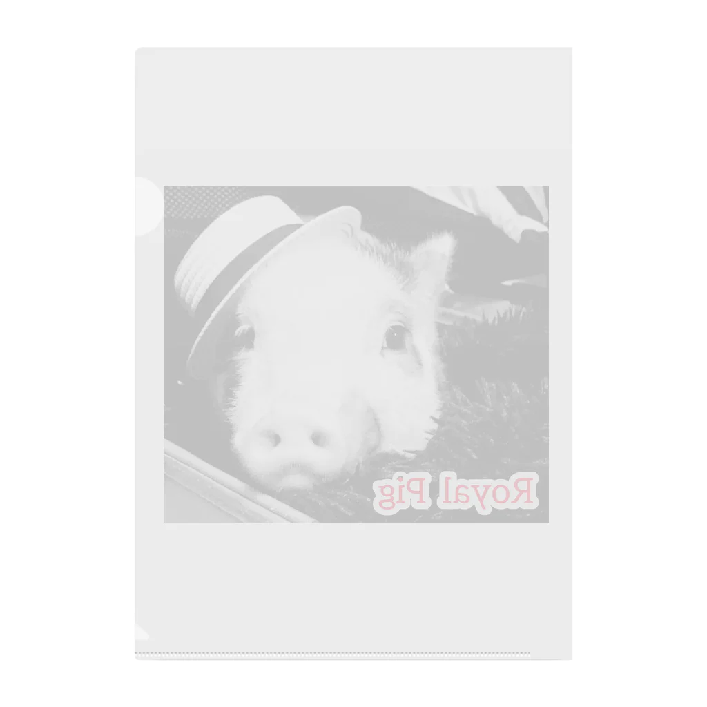 RoyalPigJapanのRoyal Pig Clear File Folder