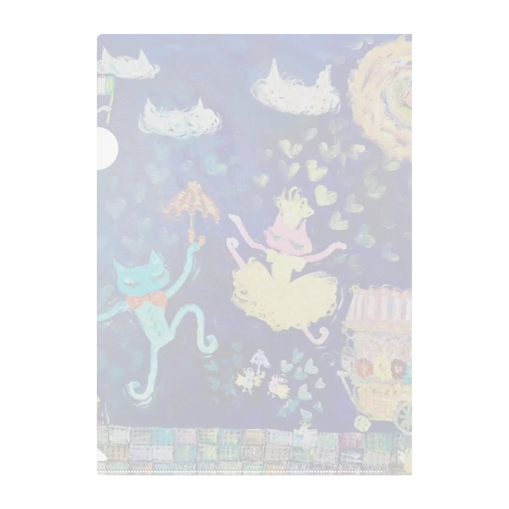 amikairoの猫イタリアワンダーランド♪ Clear File Folder