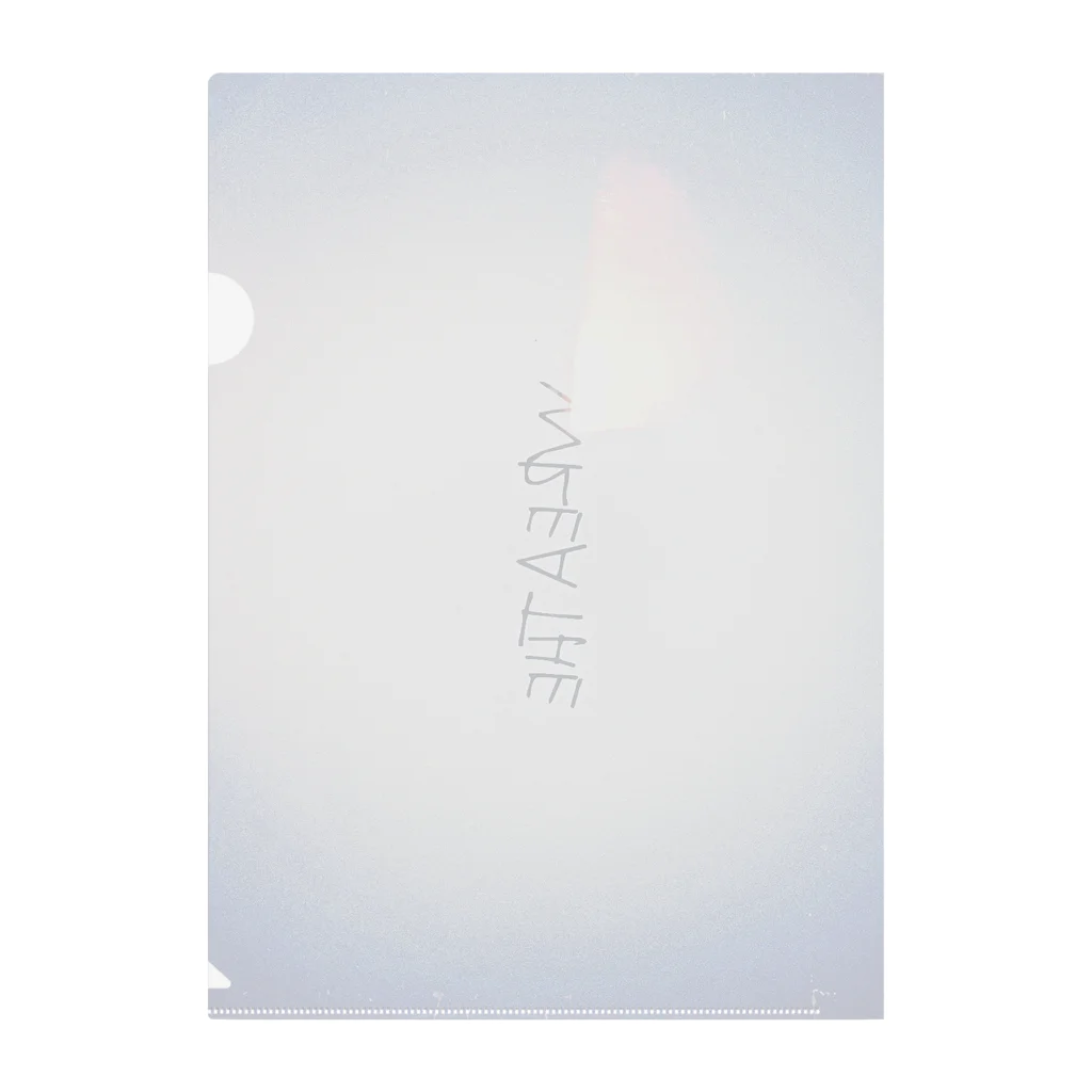 中山綿棒の工房の『WREATHE（EP）』グッズ クリアファイル