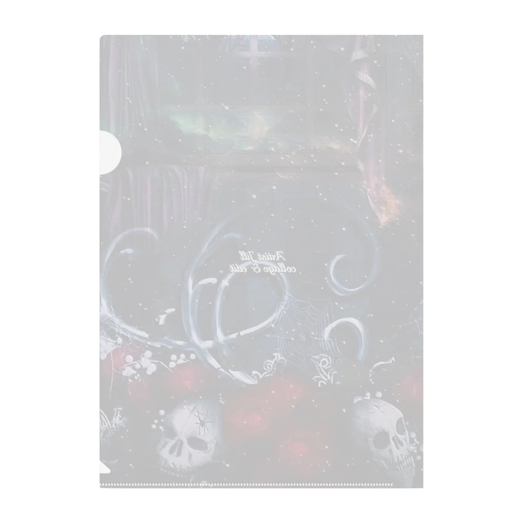 【ホラー専門店】ジルショップの(縦長)Dark Gothic Clear File Folder