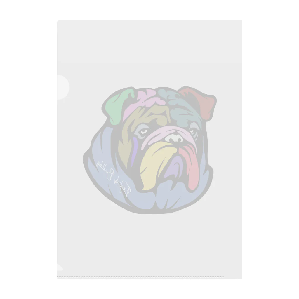 JOKERS FACTORYのBULLDOG Clear File Folder