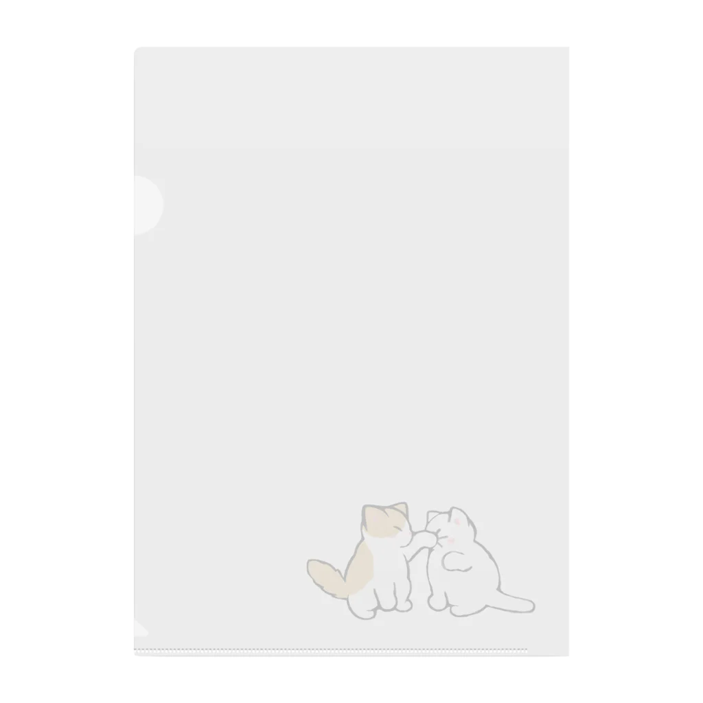 ふわにゃんshopの先手必勝 Clear File Folder