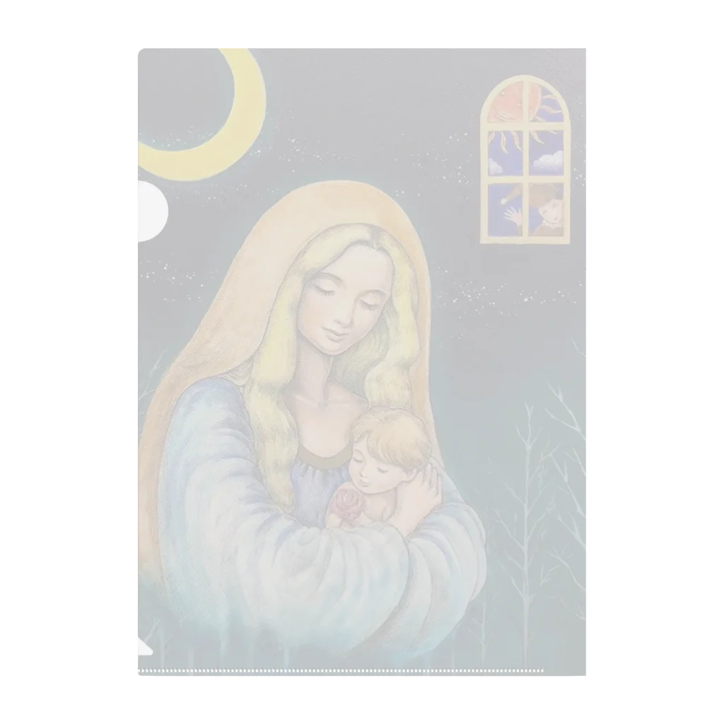 keikororin777のmadonna&child クリアファイル