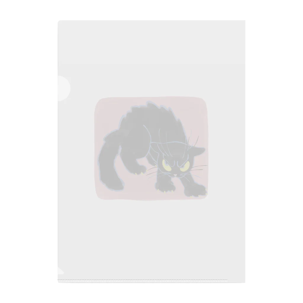 SMTRの黒猫　憤怒 Clear File Folder