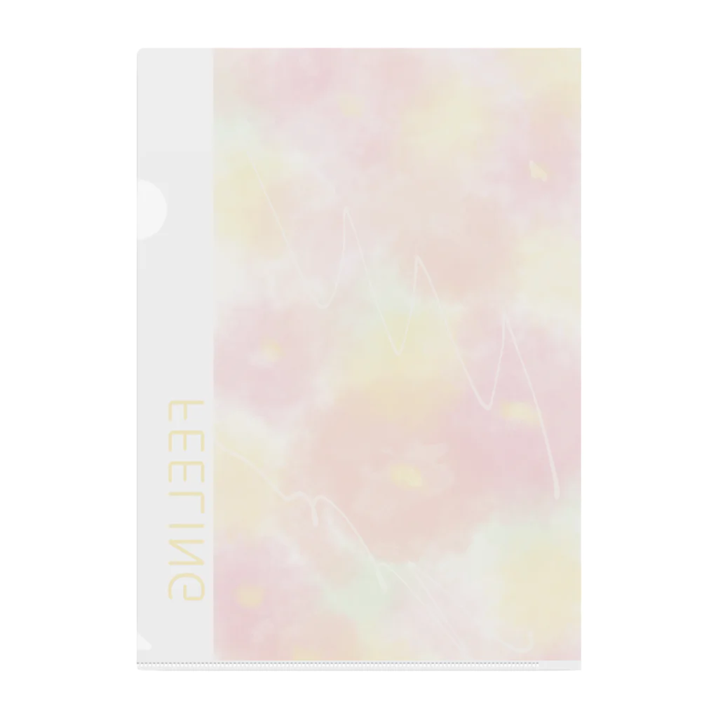 mami.wのFEELING(カラフル) Clear File Folder