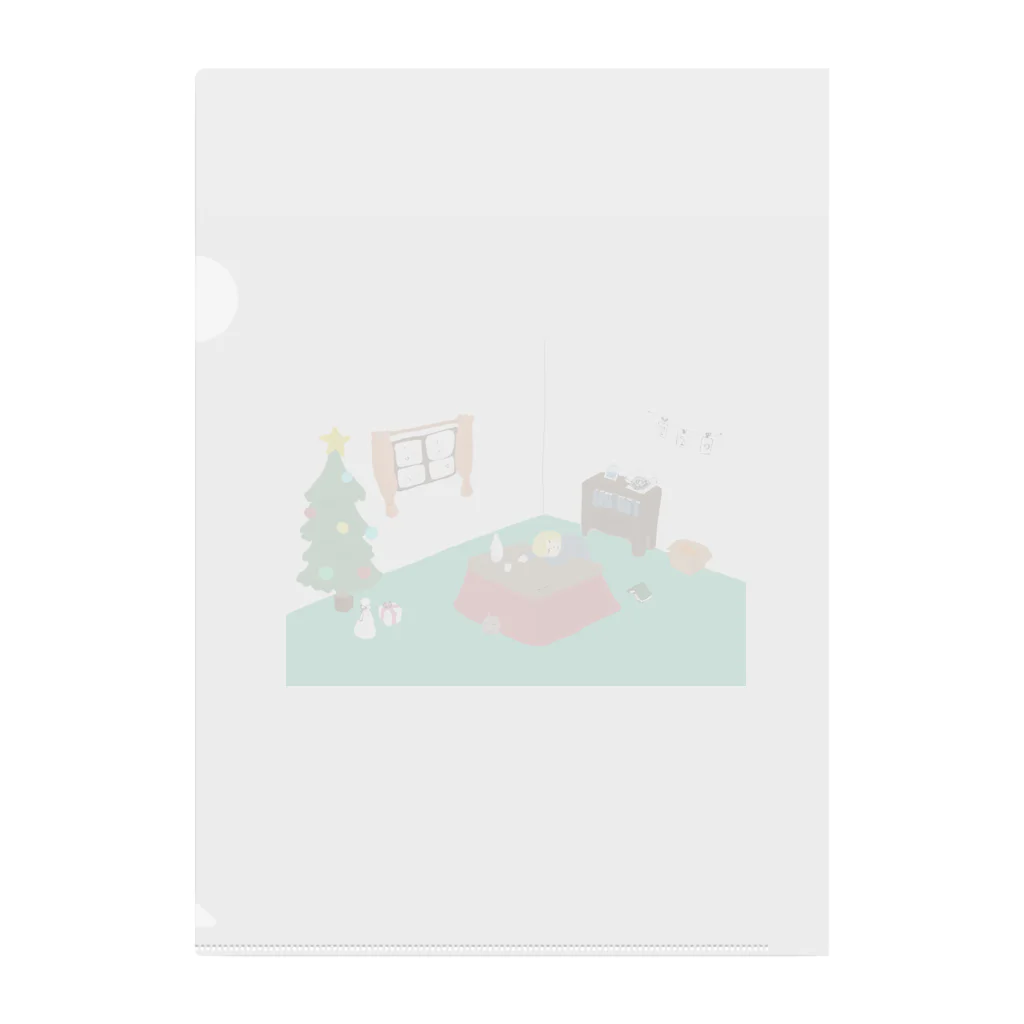 coconohaのThe Lazy Christmas Clear File Folder