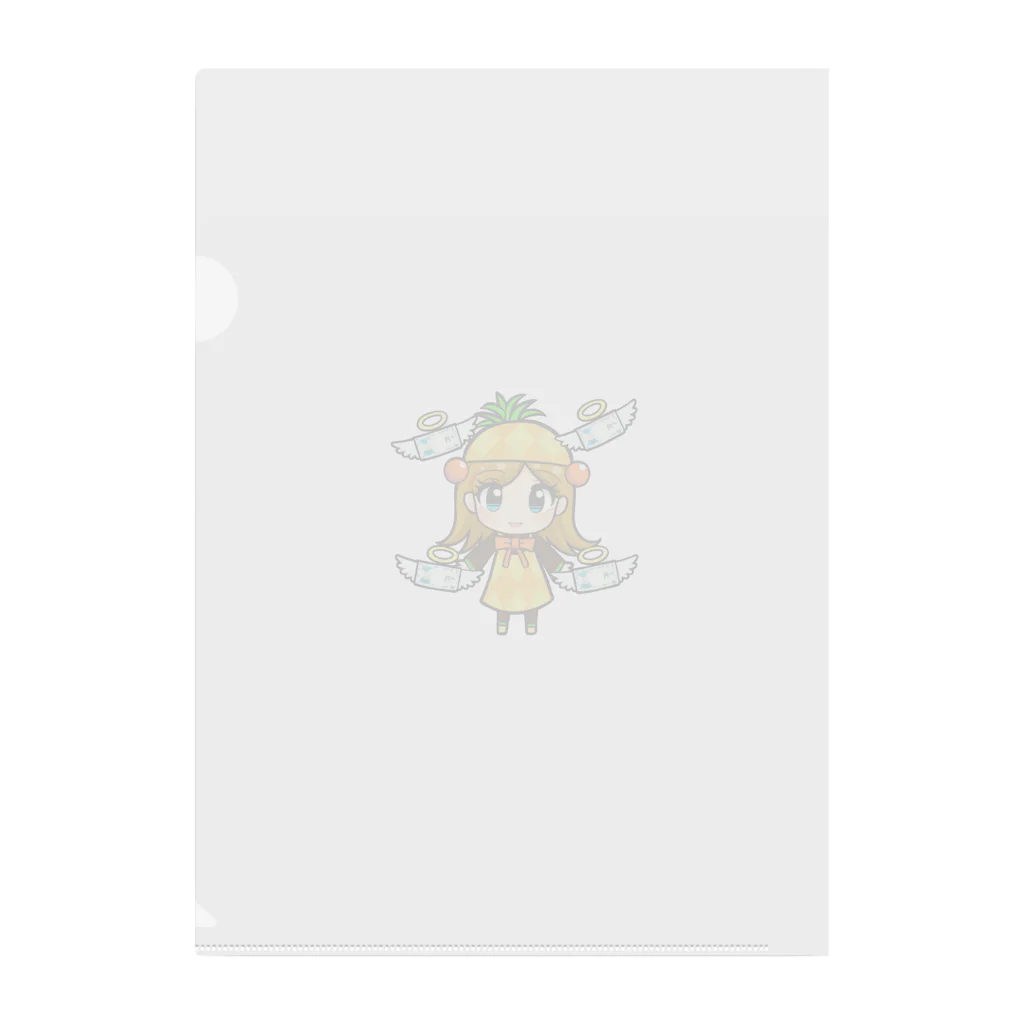 森のルーマのパイナップルちゃん Clear File Folder