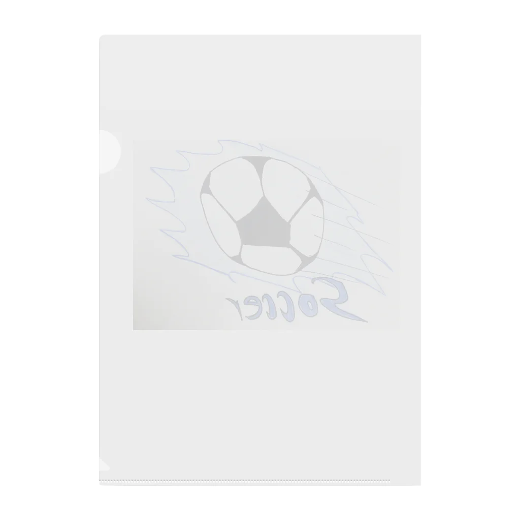 fashiondesignerのサッカーボール Clear File Folder