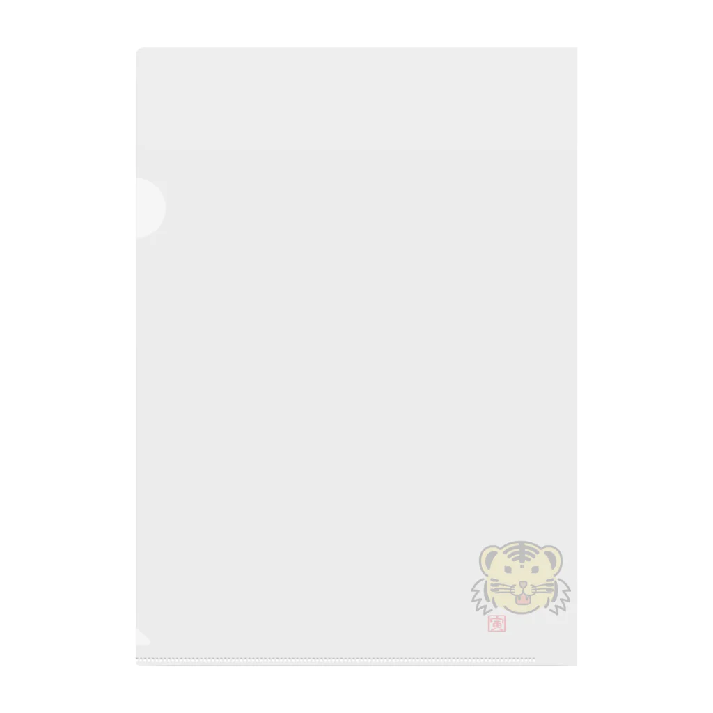 トーマス　デザイングッズの五黄の寅くん Clear File Folder