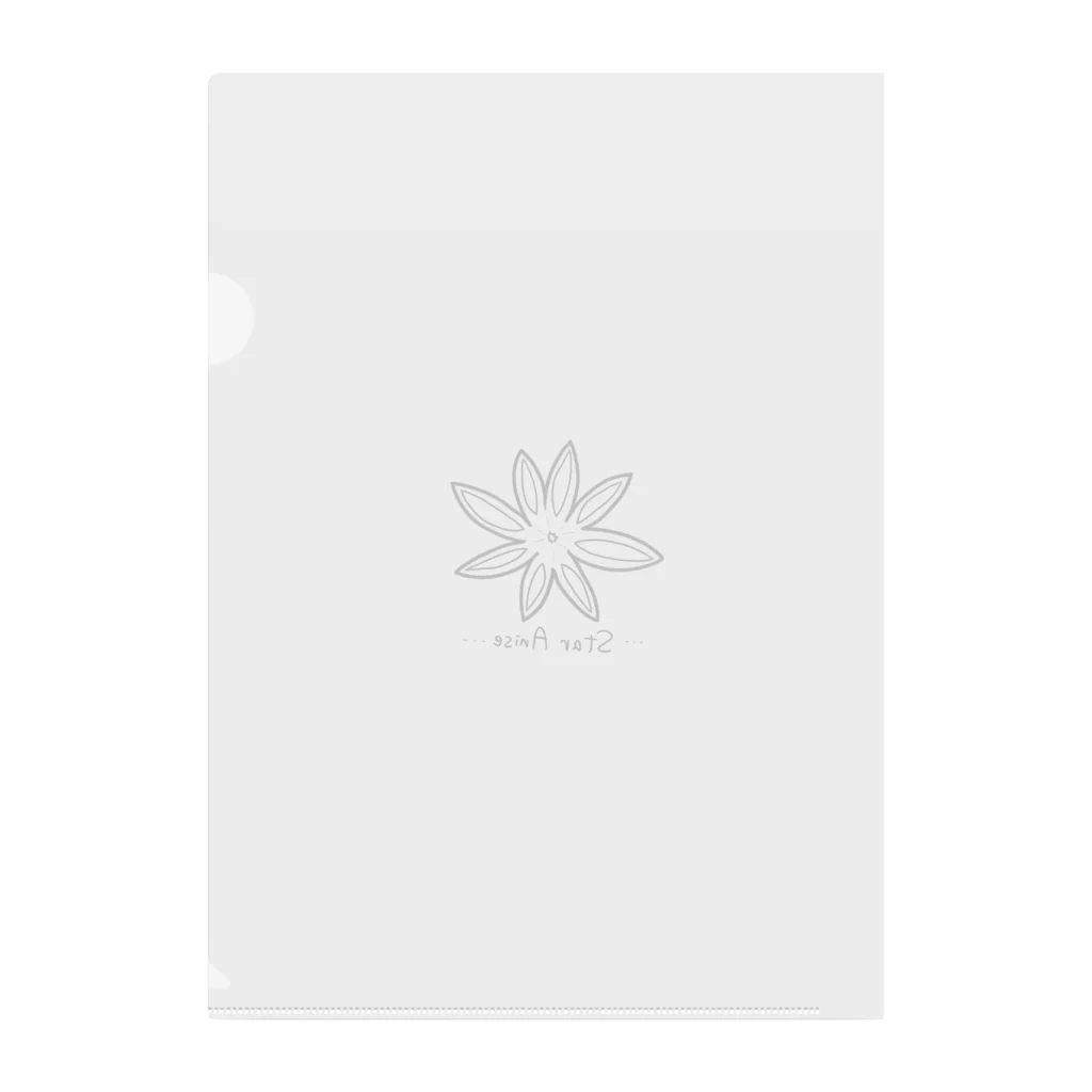 心橋こころのStar Anise Clear File Folder