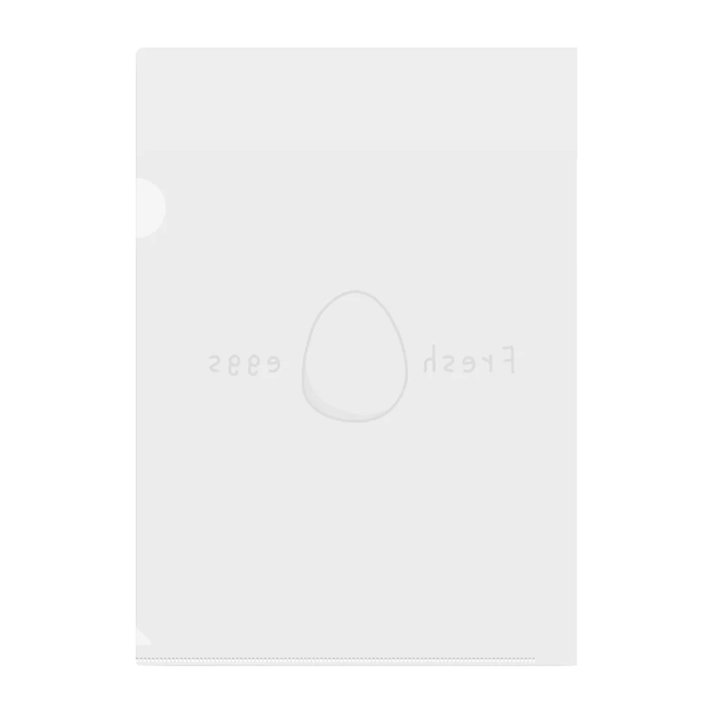 kazukiboxの新鮮な卵 Clear File Folder