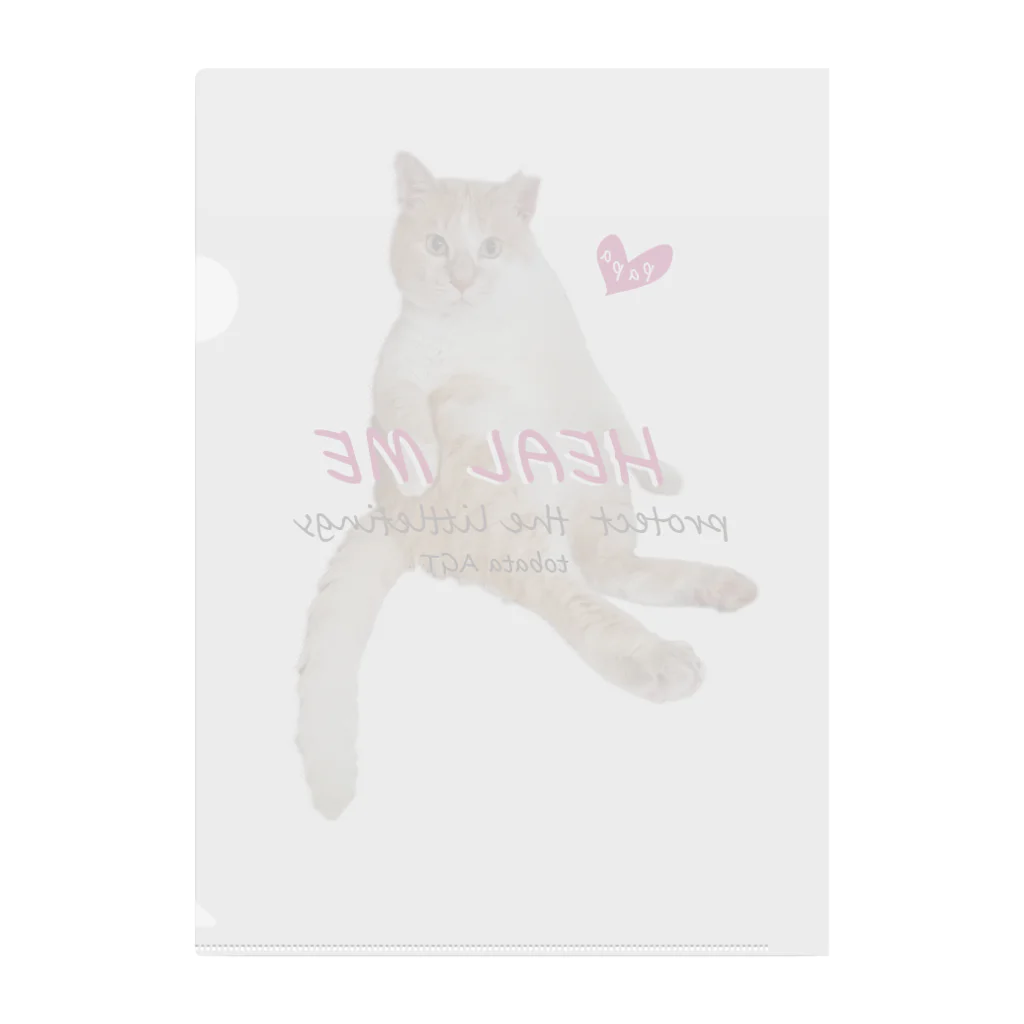 NECO　HACHIのHEAL ME Clear File Folder