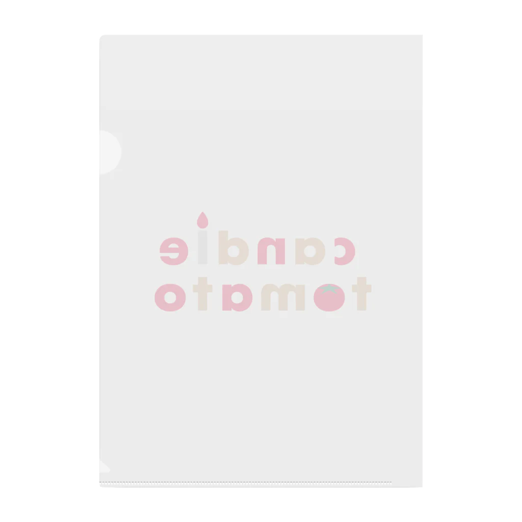 candle_tomatoのcandle tomato Clear File Folder