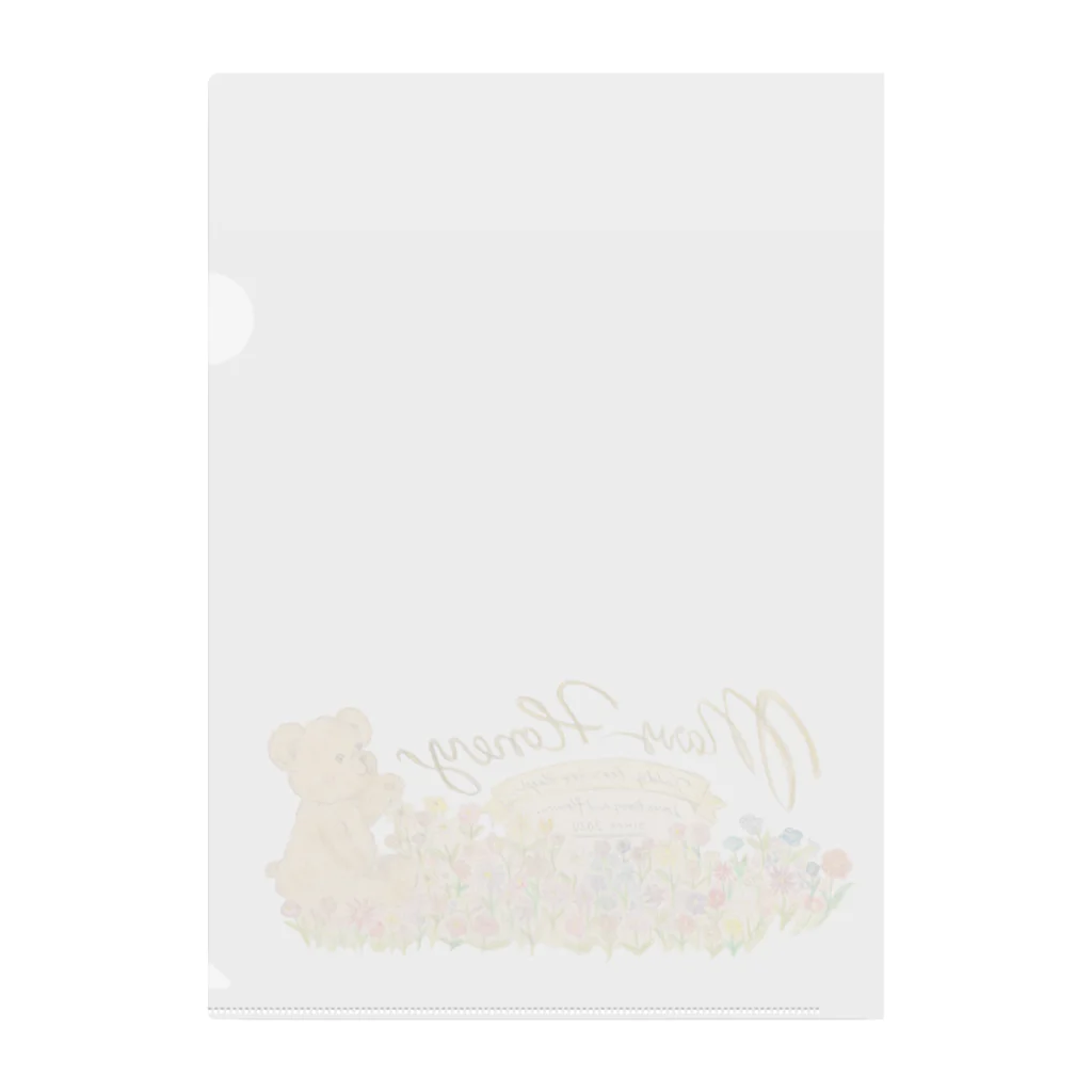 はなえみひまり ❁ maryhoney ❁のくまのヘーゼル Clear File Folder