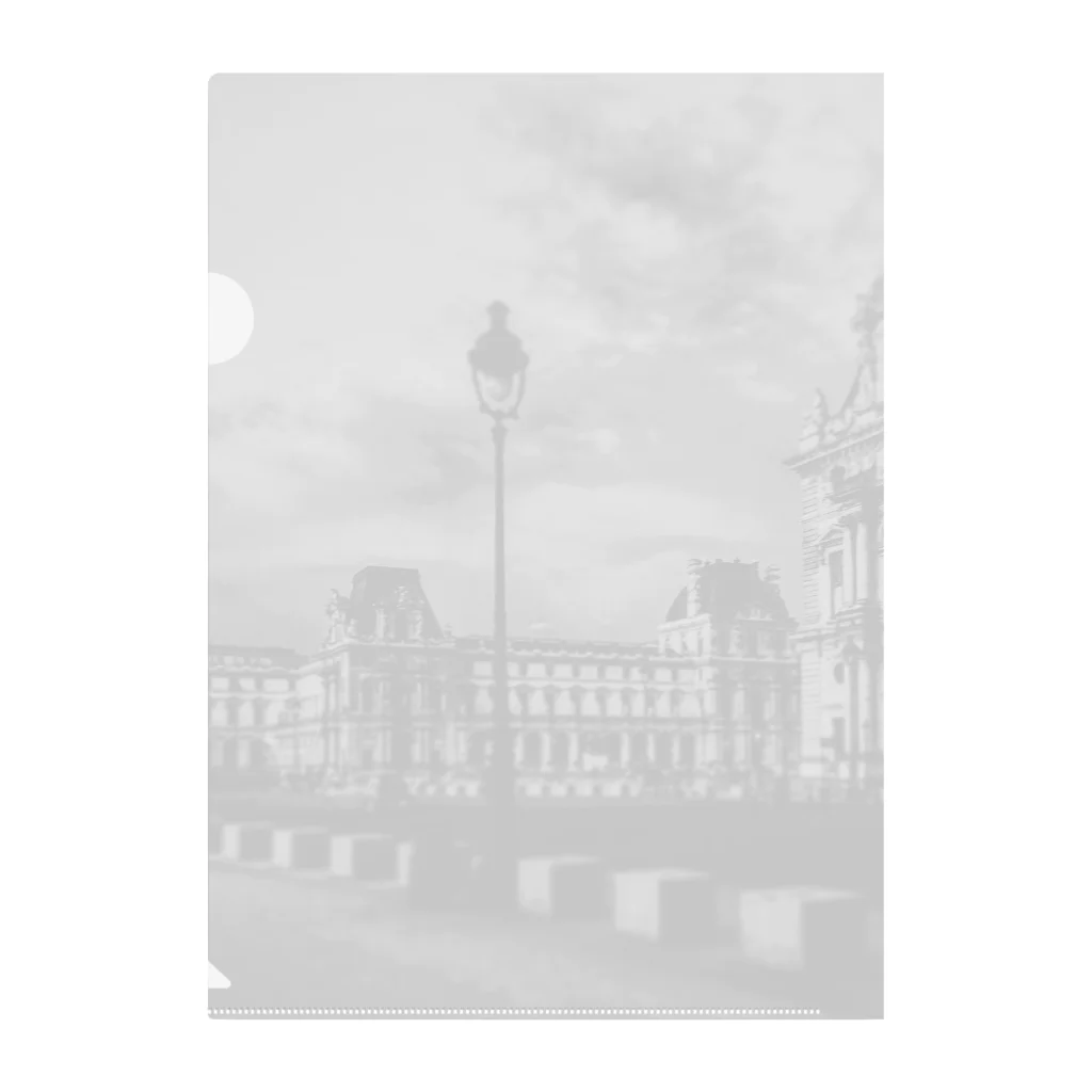 Nikki Parisのâge -Old Paris- Clear File Folder