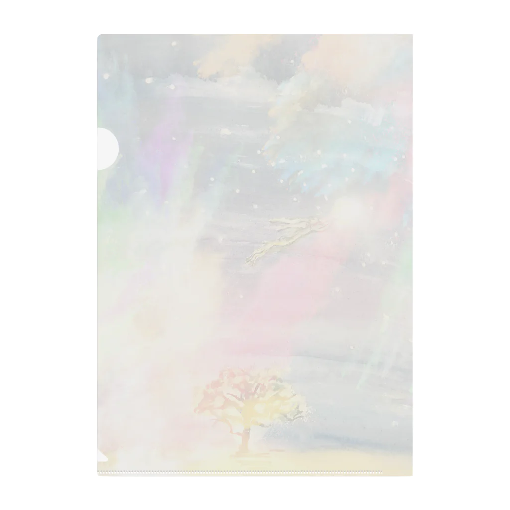 piicyunのうさぎの宝物 Clear File Folder