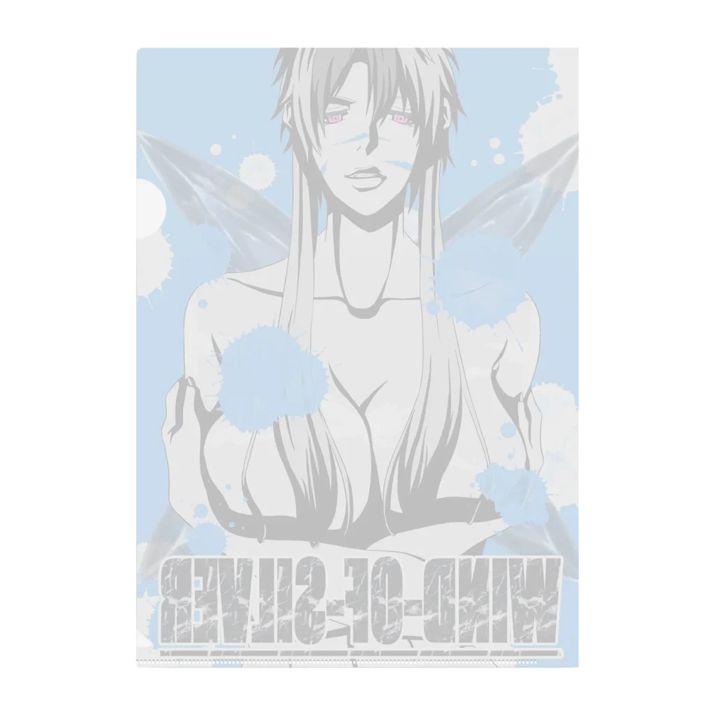 WIND-OF-SILVERの変化の術(女体化) Clear File Folder