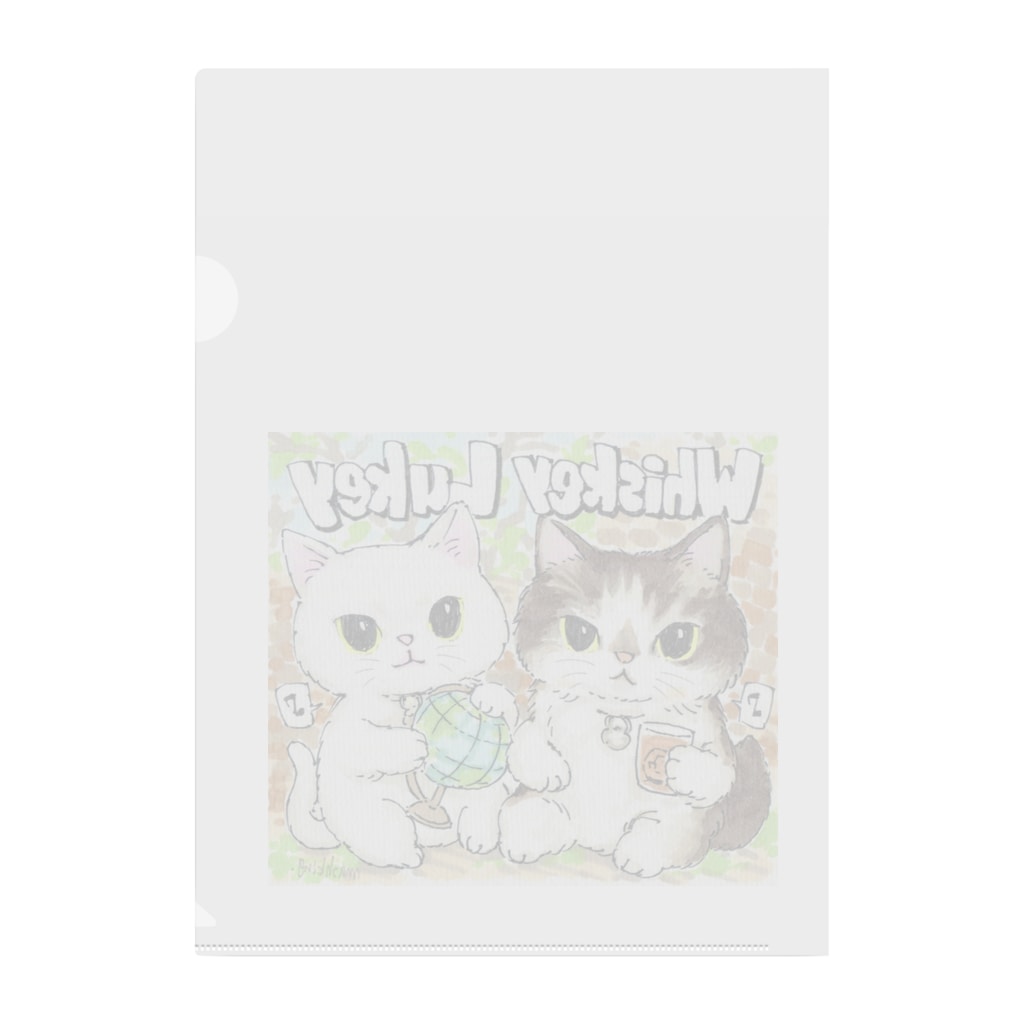ICE BEANSのWhiskey Lukey Clear File Folder