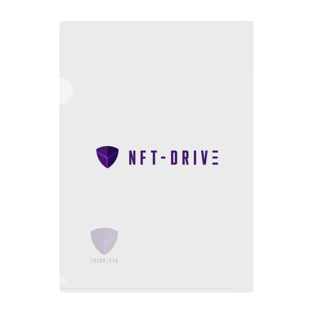 NFT-Drive公式のNFT-Driveの公式グッズ Clear File Folder
