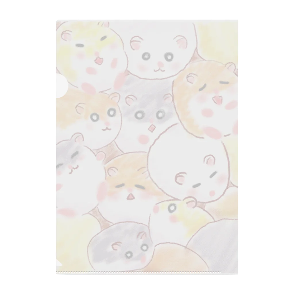 はちろくのスズリのハムスターがいっぱい！🐹🐭 Clear File Folder