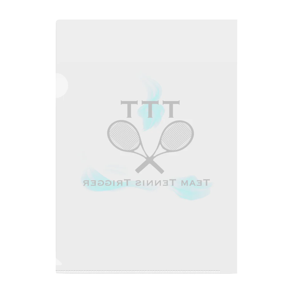 そえじーテニスコーチのテニス小物ﾃｨｰｽﾘｰ Clear File Folder