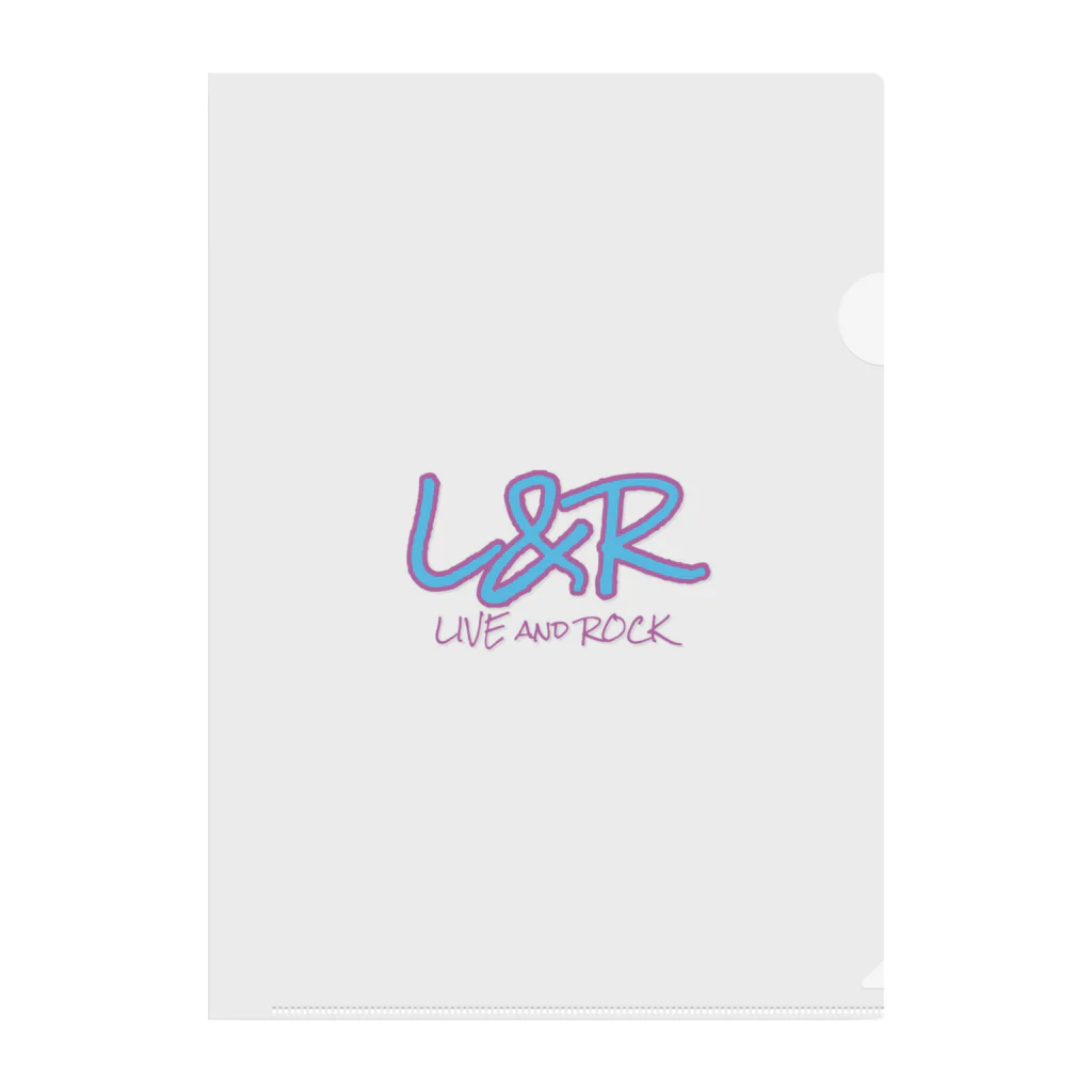 L&RのL&R  LIVE and ROCK クリアファイル