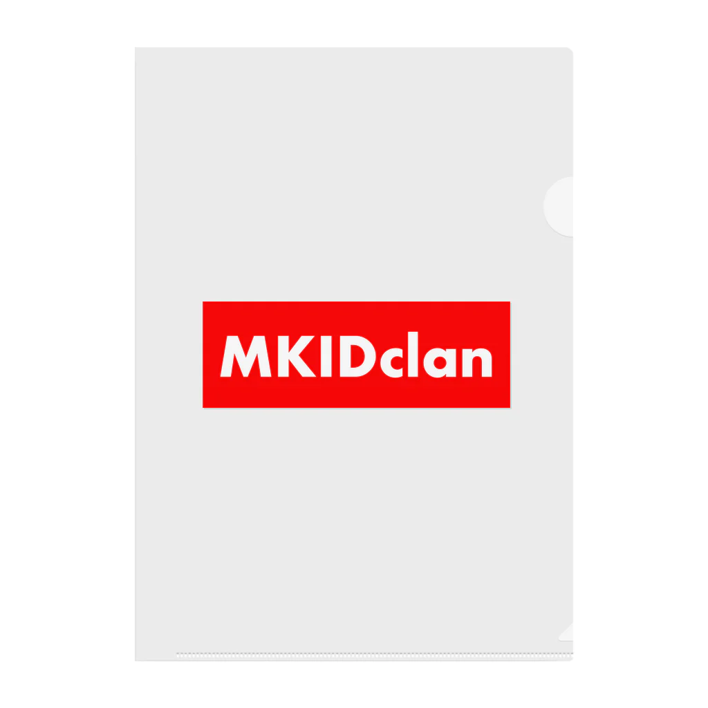 MKID公式のファッション系 クリアファイル